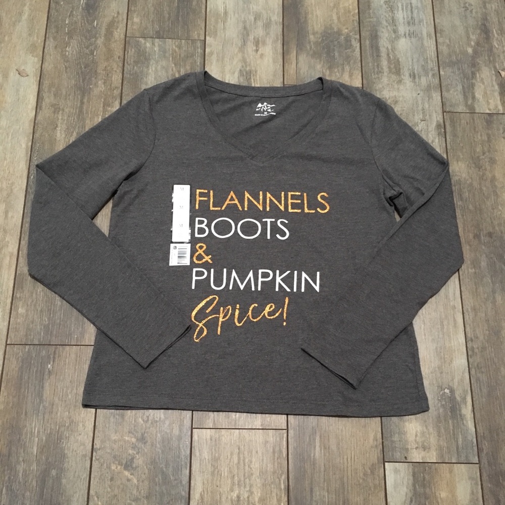 Flannels Boots & Pumpkin Spice! Medium or Large - Picture 2 of 4